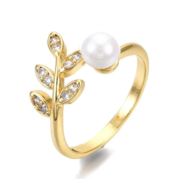 Bague Épis de Perle - Les bijoux de JD - Bague ajustable femme