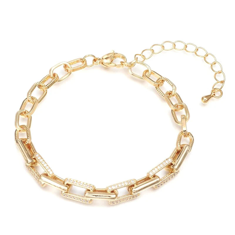 Bracelet Chaîne Liaison Précieuse