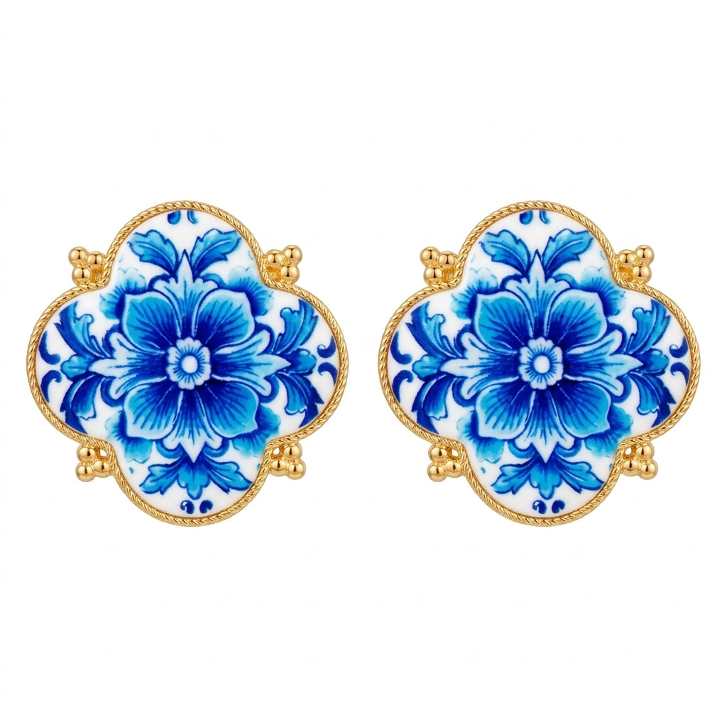 Boucles d'oreilles Azulejos