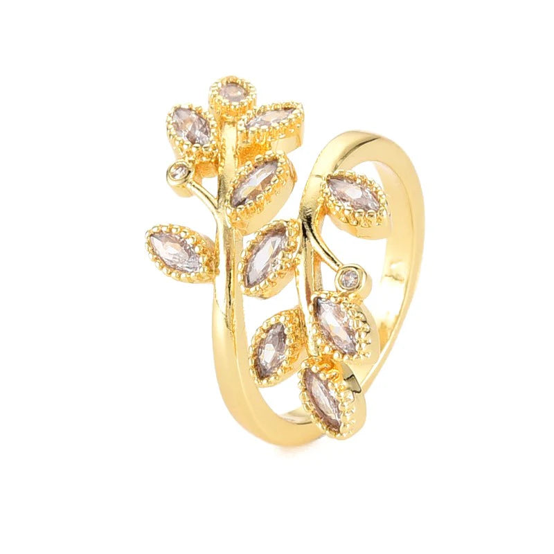 Bague Pétales de Lumière - Les bijoux de JD - Bague ajustable femme pas chère