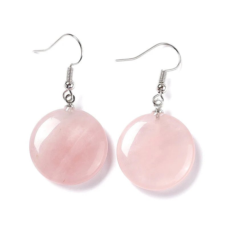 Boucles d'Oreilles Douceur Rose - Les bijoux de JD