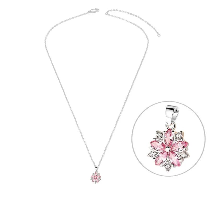 Collier Fleur de Rosée - Les bijoux de JD