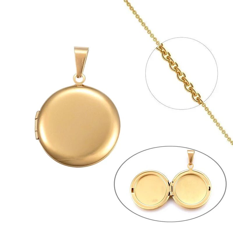 Collier Médaillon Porte - Photo - Les bijoux de JD