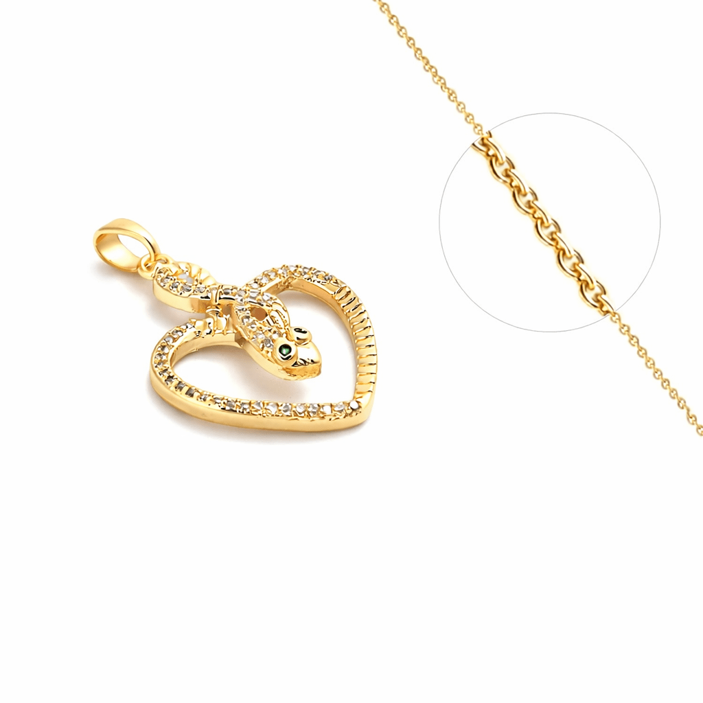 Collier Serpent Élégant - Les bijoux de JD