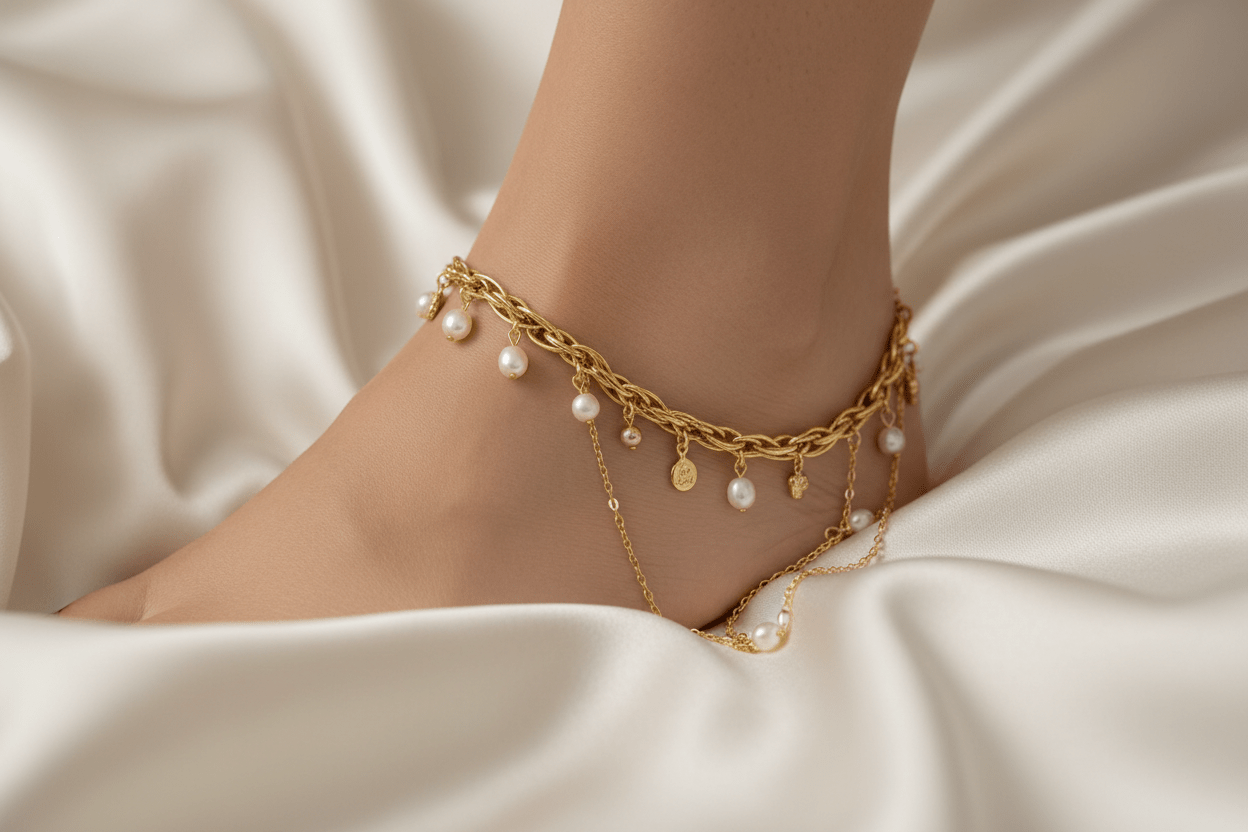 Chaînes de cheville - Les bijoux de JD