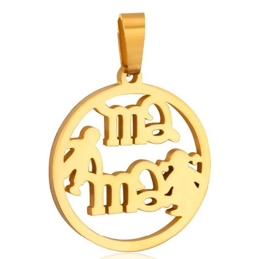 Pendentif Mama – bijou symbolique message amour