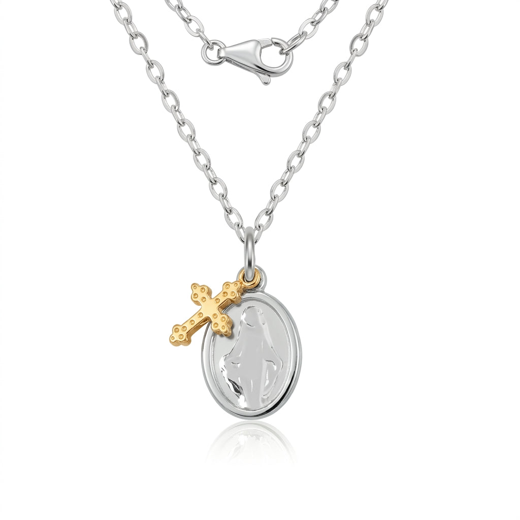 Collier double Notre Dame