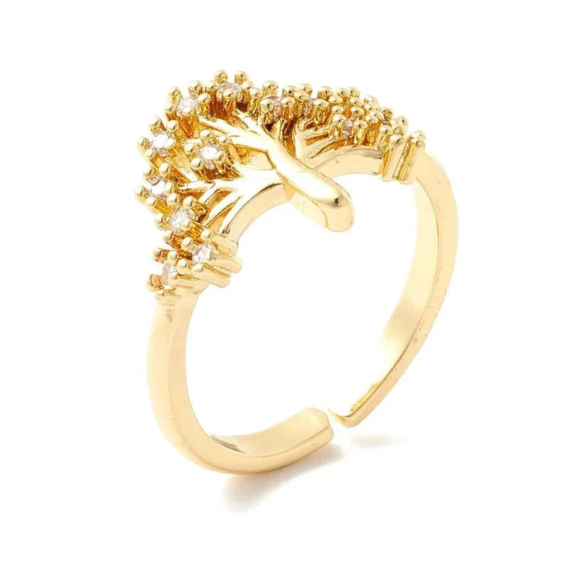 Bague Arbre de Vie Diamants - Les bijoux de JD