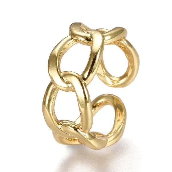 Bague Chaîne Précieuse - Les bijoux de JD