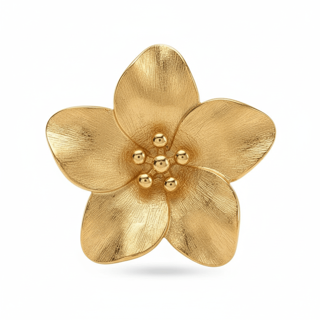 Bague Fleur d'Or - Les bijoux de JD