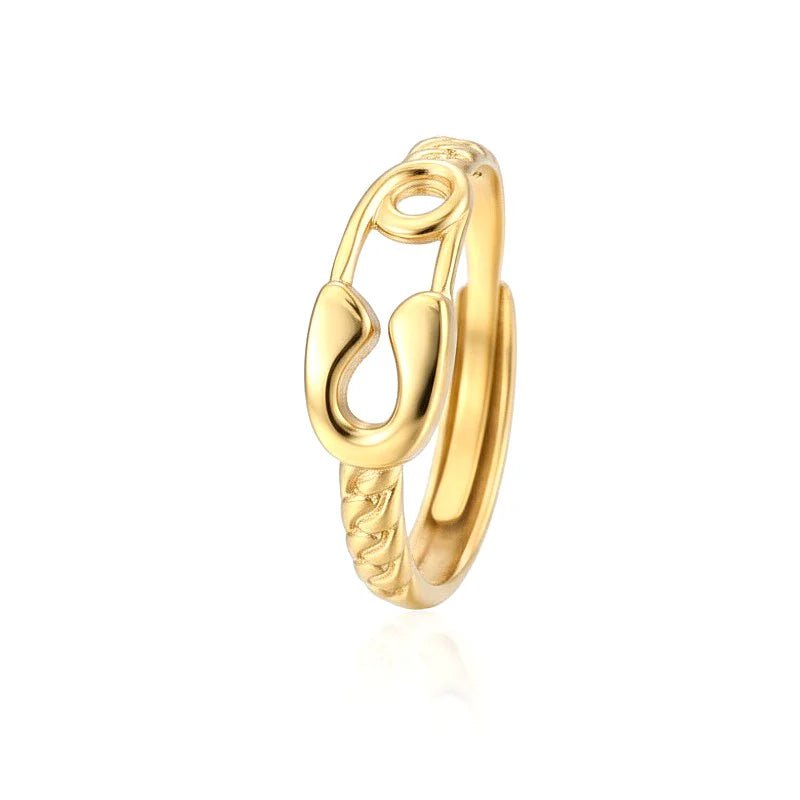 Bague Safety Pin - Les bijoux de JD