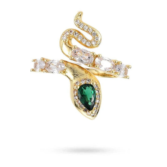 Bague Serpent Arc - en - Ciel - Les bijoux de JD