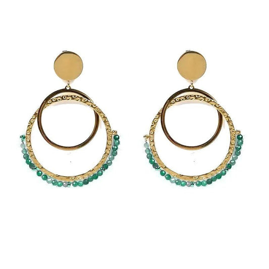 Boucles d'Oreilles Azur Précieux - Les bijoux de JD