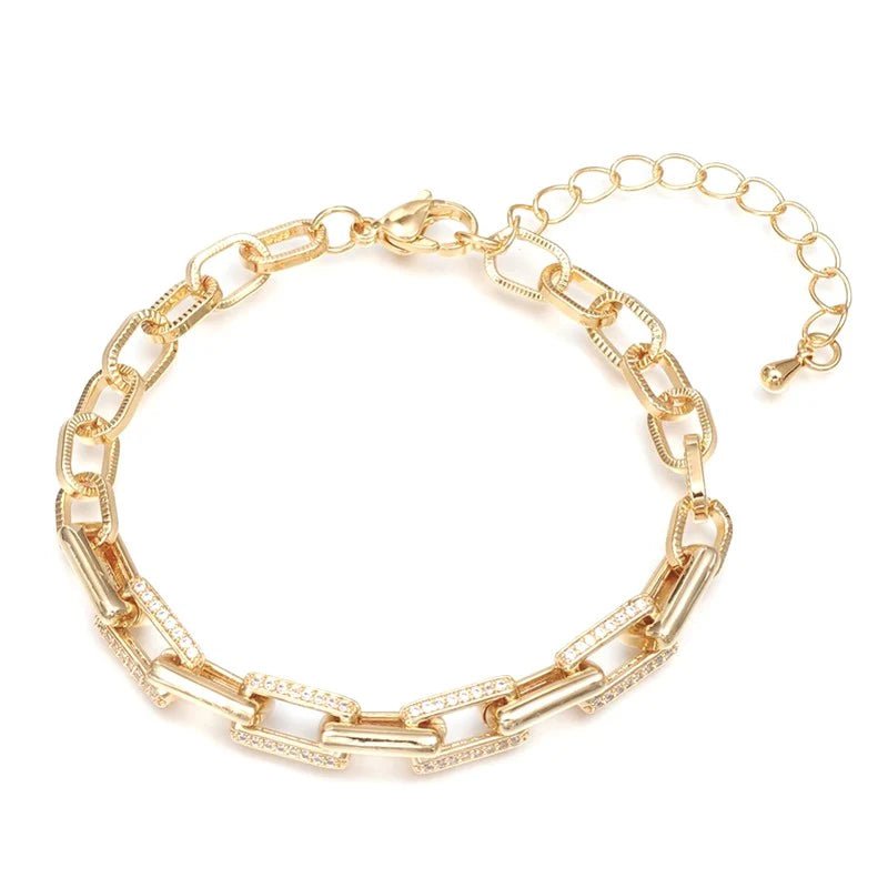 Bracelet Chaîne Liaison Précieuse - Les bijoux de JD