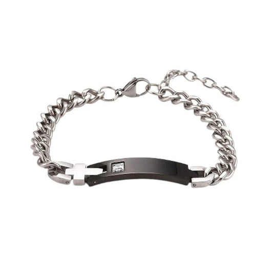 Bracelet Homme Croix Sacrée - Les bijoux de JD
