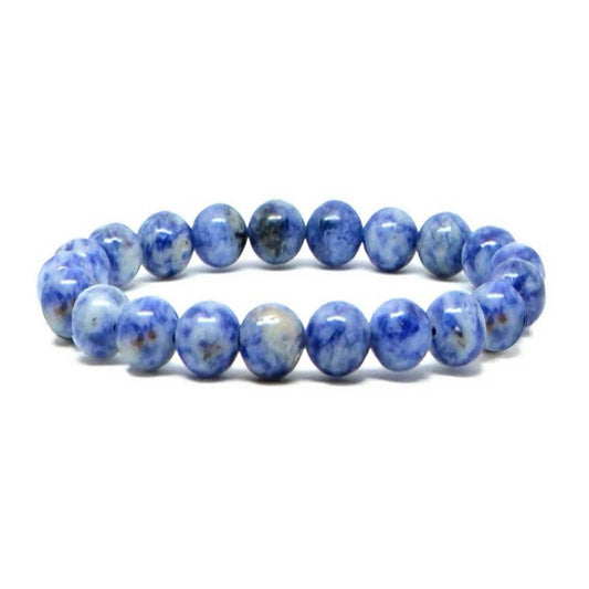 Bracelet Jaspe Océan Tacheté - Les bijoux de JD