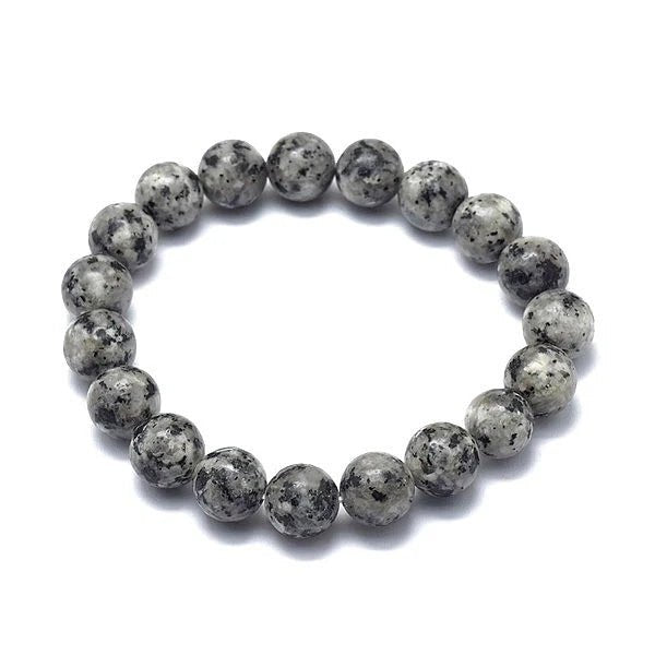 Bracelet Jaspe Sésame Naturel - Les bijoux de JD