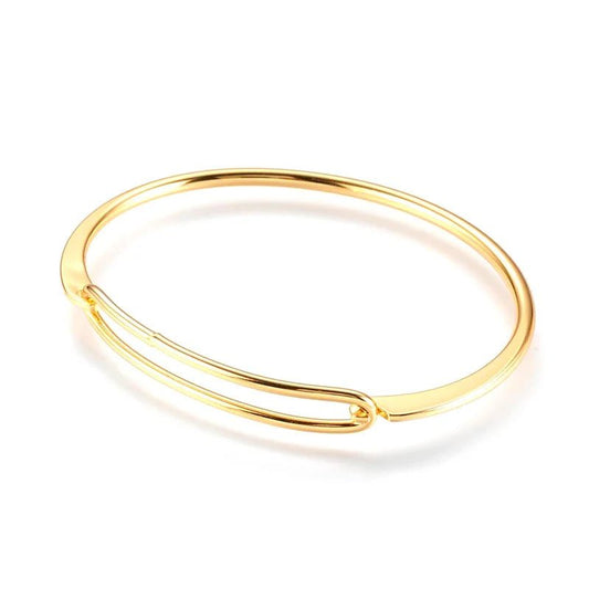 Bracelet Jonc Lumière d'Or - Les bijoux de JD