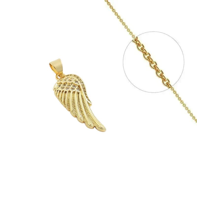 Collier Aile Dorée - Les bijoux de JD
