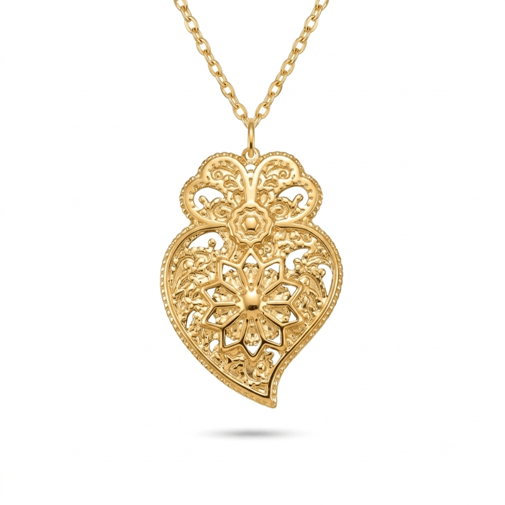 Collier Cœur de Viana - Les bijoux de JD
