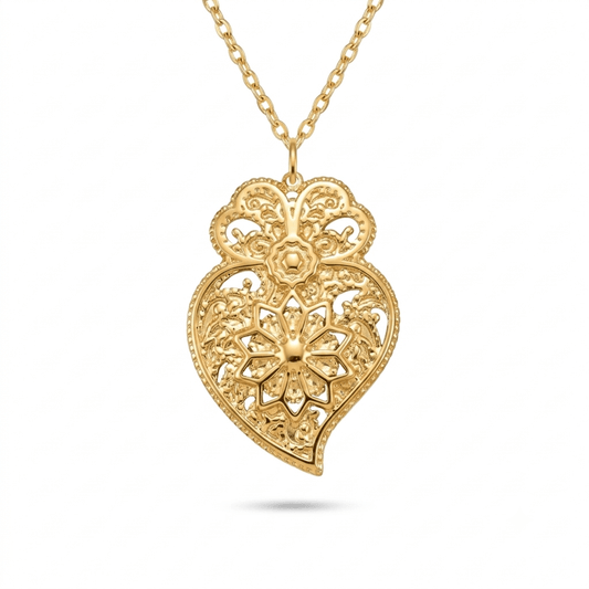 Collier Cœur de Viana - Les bijoux de JD