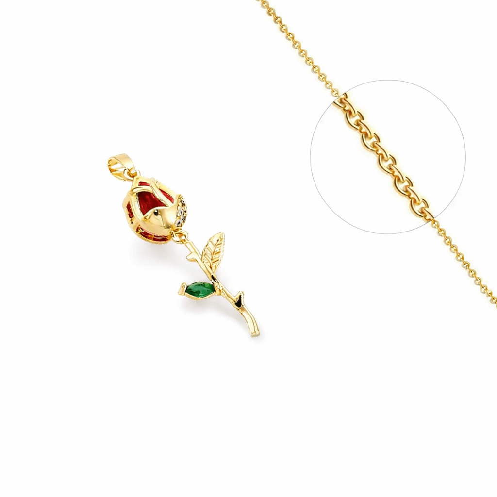 Collier Fleur Dorée - Les bijoux de JD