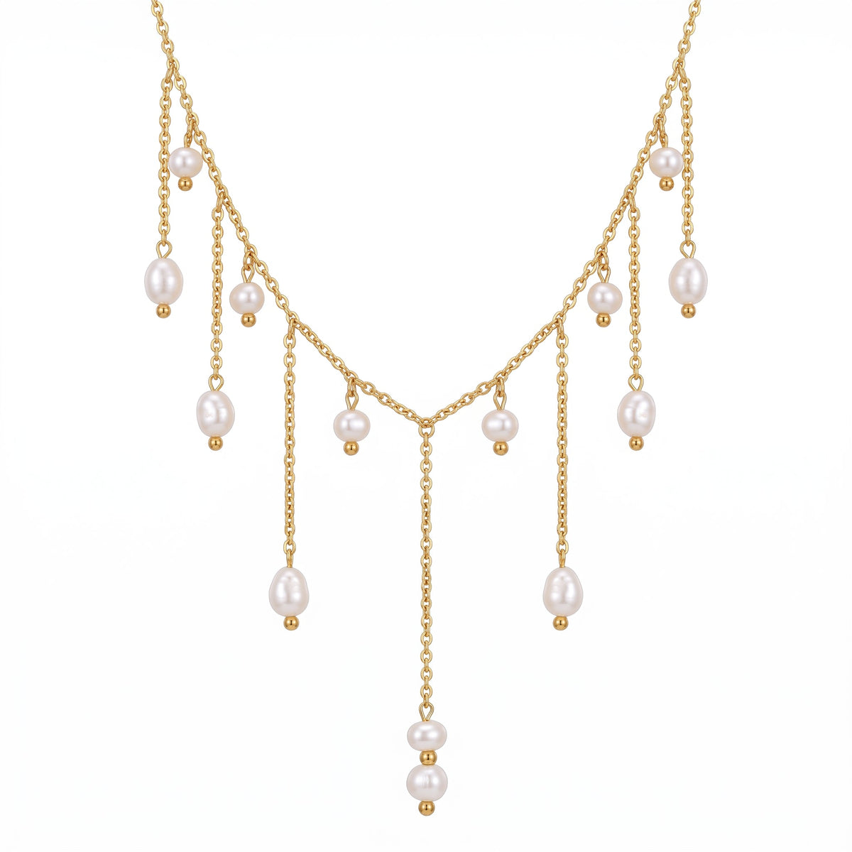 Collier franges - Les bijoux de JD