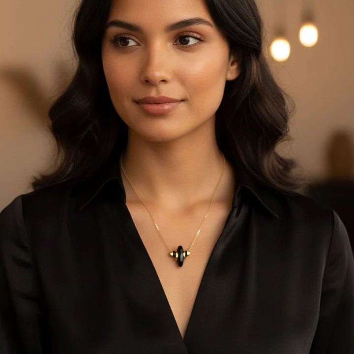 Collier Harmonie d'Agate - Les bijoux de JD