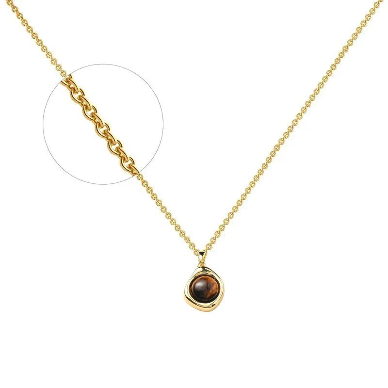 Collier Œil de Tigre – bijou en pierre naturelle protectrice