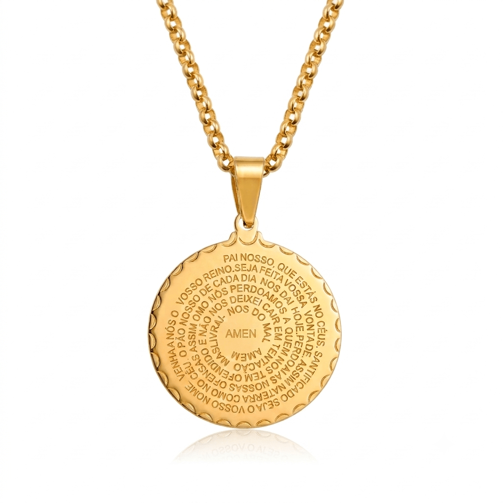 Collier prière Notre-Père - Les bijoux de JD