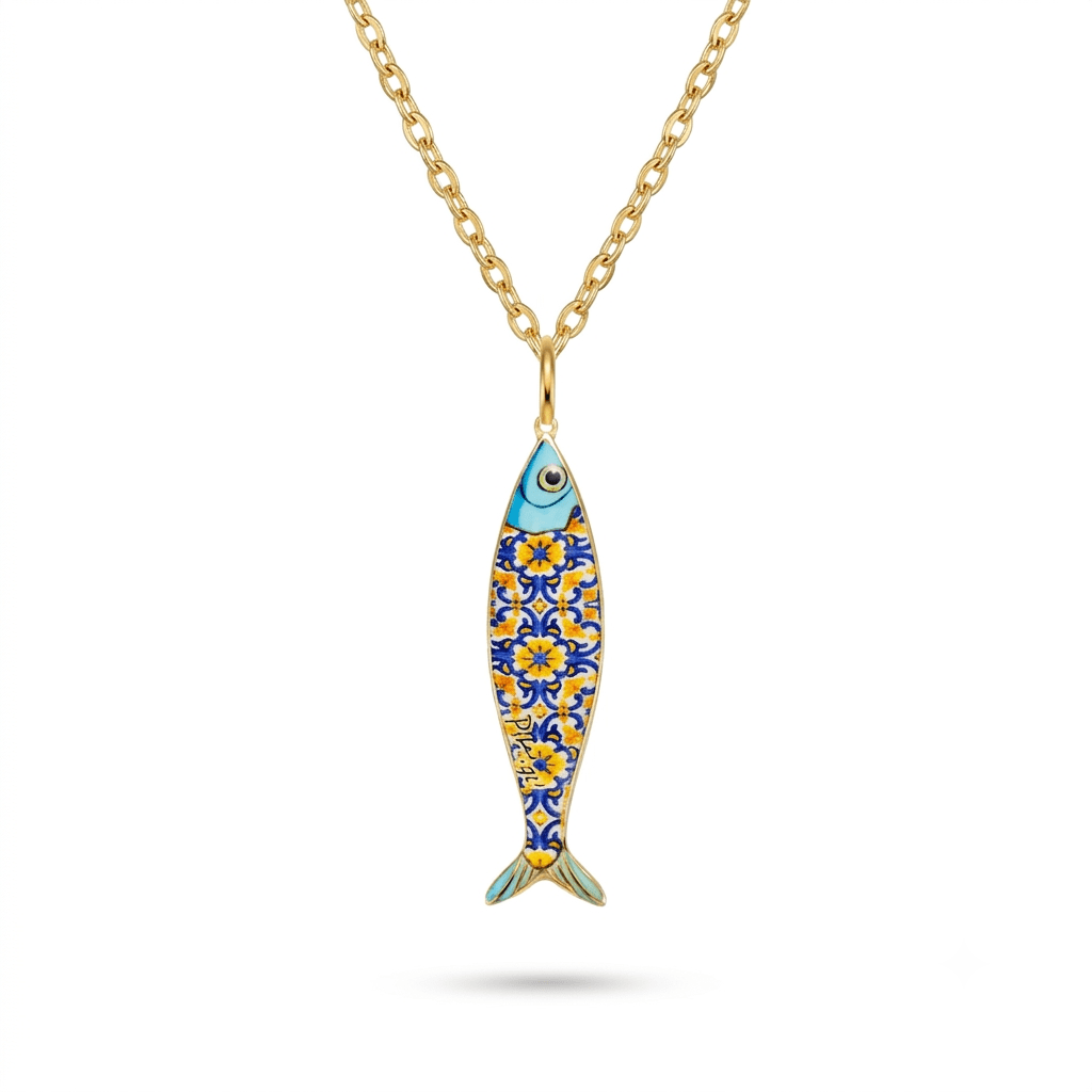 Collier Sardine portugaise - Les bijoux de JD
