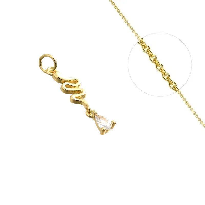 Collier Serpent de Lumière - Les bijoux de JD