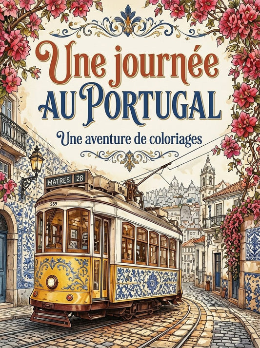 Livre coloriage Portugal - Les bijoux de JD